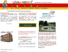Tablet Screenshot of kleebachschule-allendorf.de